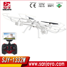 Producto más vendido RC Quadcopter con WIFI fpv drone con cámara Soporte VR BOX Gafas Helicóptero SJY-1332W